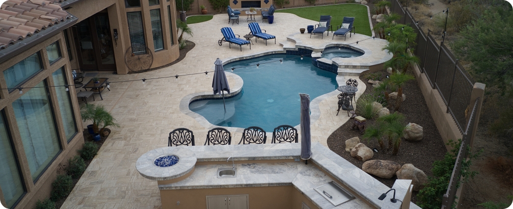 Top Benefits Of Travertine Pool Decks | Molina Brick Pavers