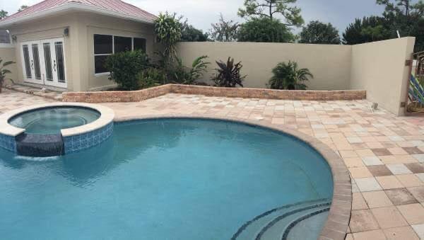 Retaining walls and steps by Molina & Son Brick Pavers in South Florida