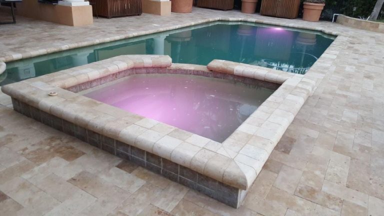 Paver pool deck by Molina & Son Brick Pavers in South Florida